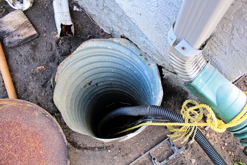 Outdoor Drain Installation